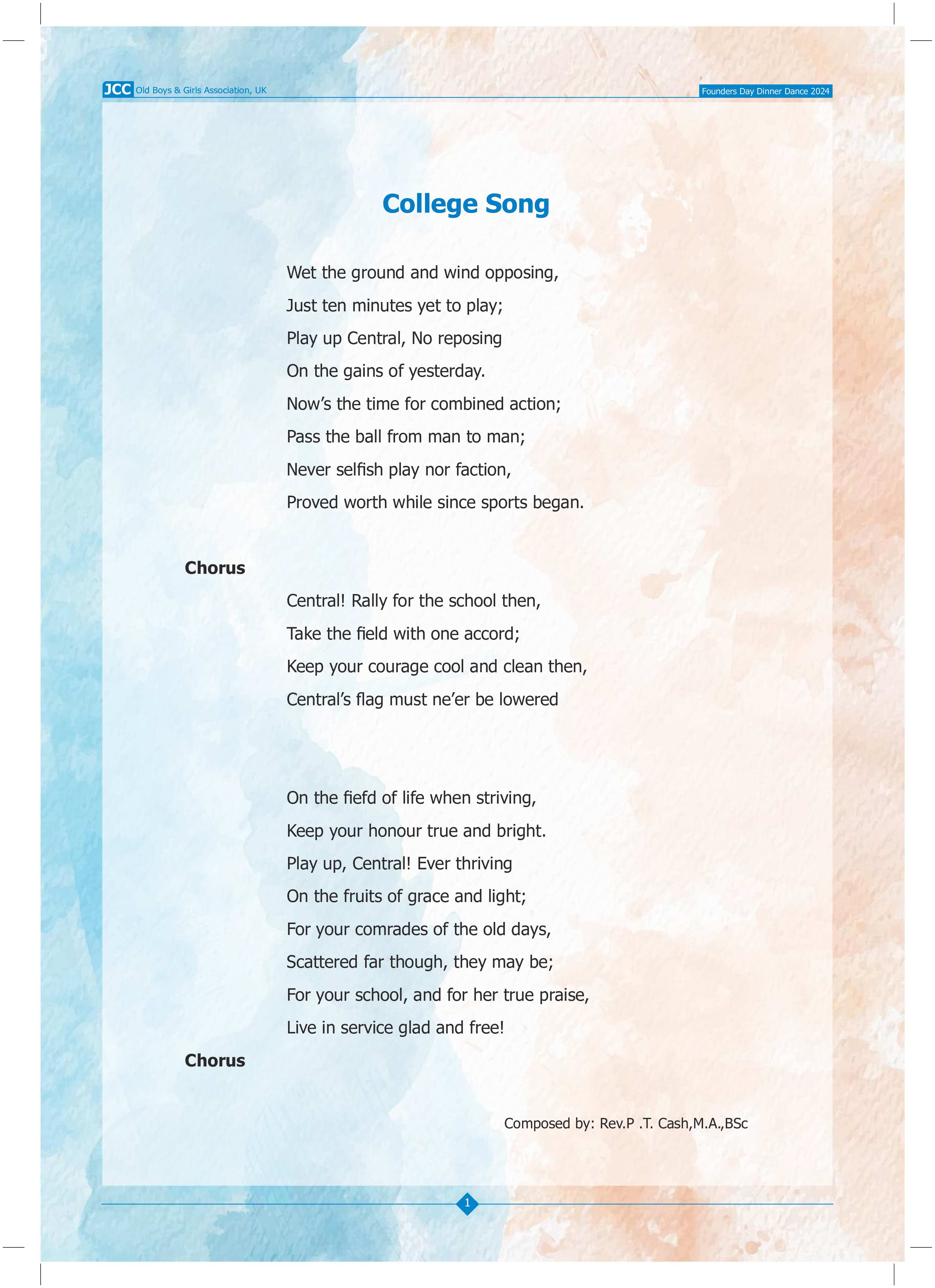 JCC OBA UK Newsletter - 2024 Page 1